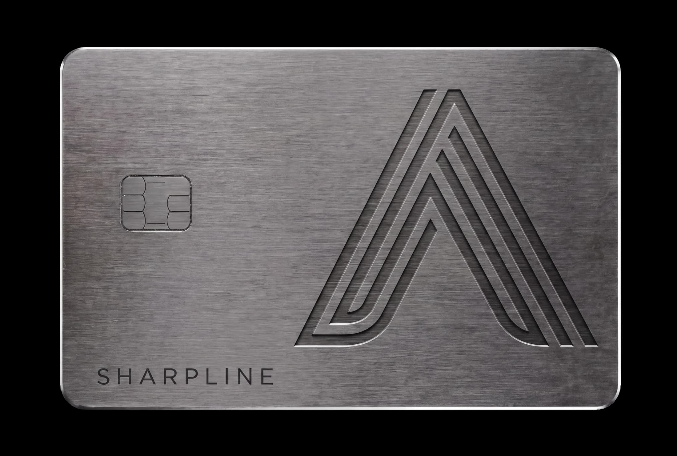 The Sharpline card, face on.